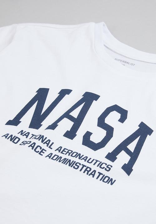 Superbalist - Nasa summer pj set - white & navy