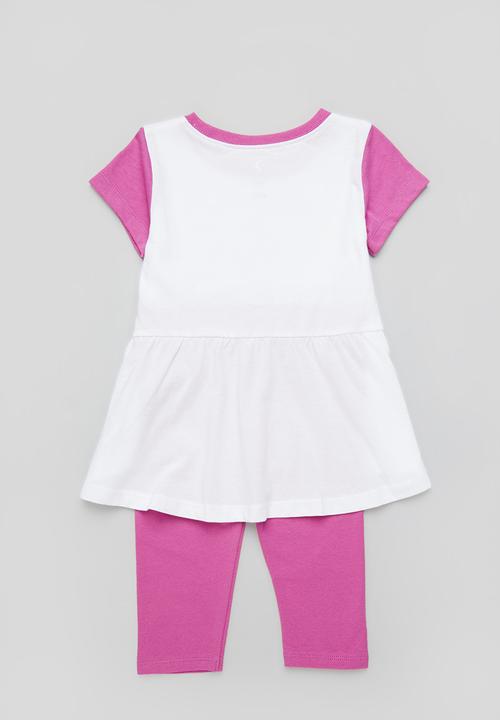 Converse - Cnvg star chev tunic/capri set - white