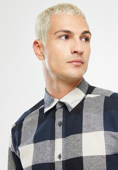 Only & Sons - Onsgudmund ls 3t check shirt - navy