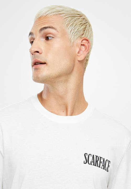 Only & Sons - Onsjake reg scarface ss 3070 tee - white