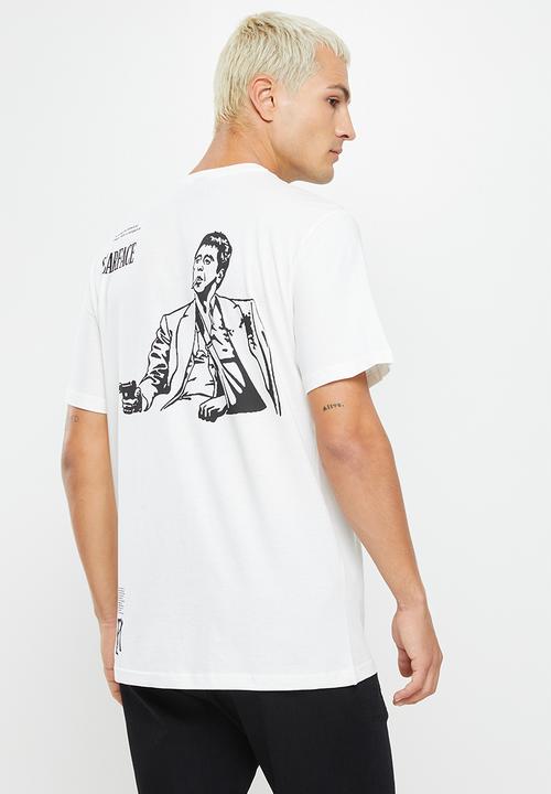 Only & Sons - Onsjake reg scarface ss 3070 tee - white