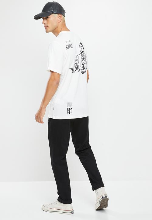 Only & Sons - Onsjake reg scarface ss 3070 tee - white