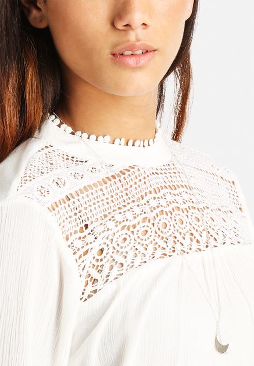 ONLY - Rozi 3/4 Crochet Top