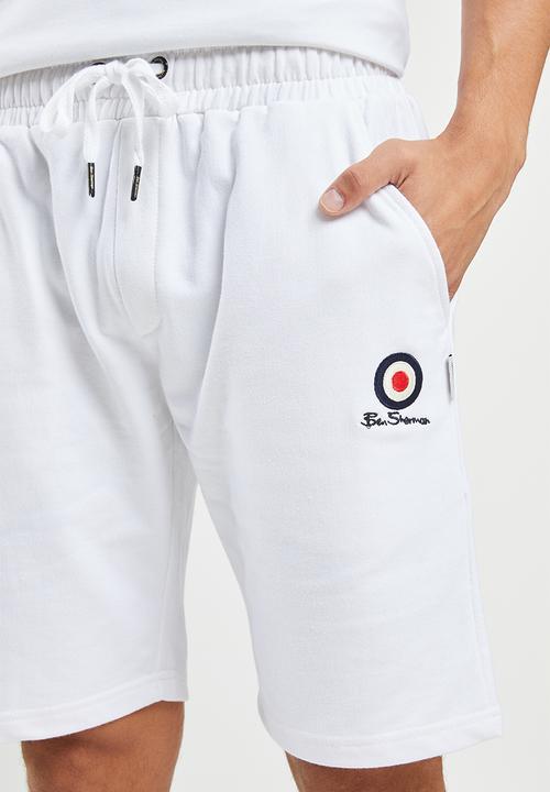 Ben Sherman - Jogger shorts - white