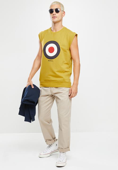 Ben Sherman - Crew tar sleeveless - dijon