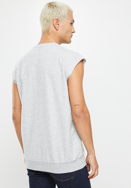 Ben Sherman - Crew tar sleeveless - grey