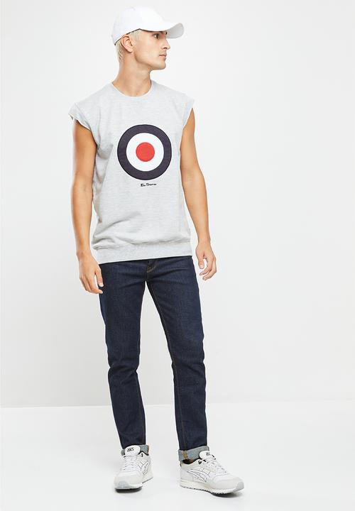 Ben Sherman - Crew tar sleeveless - grey
