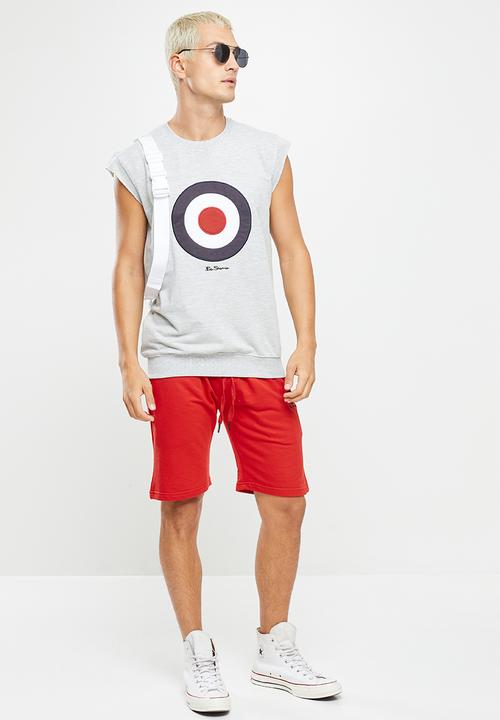 Ben Sherman - Jogger shorts - red