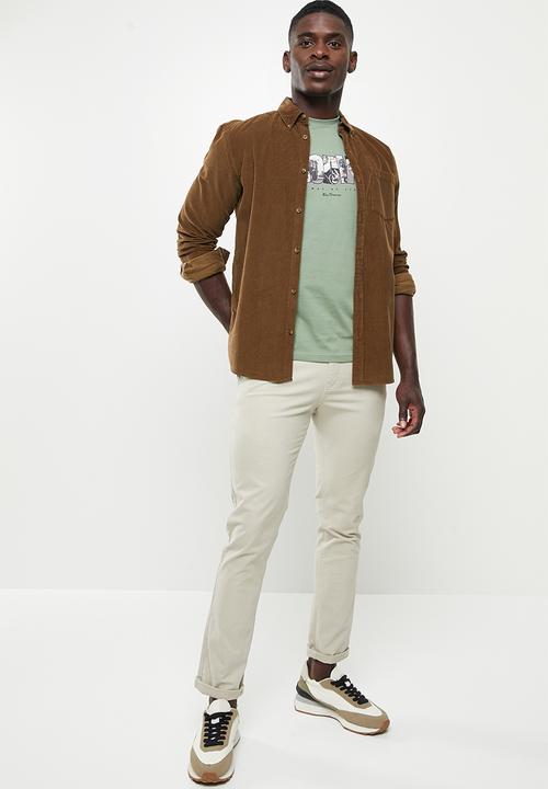 Ben Sherman - Scooter culture - pale khaki