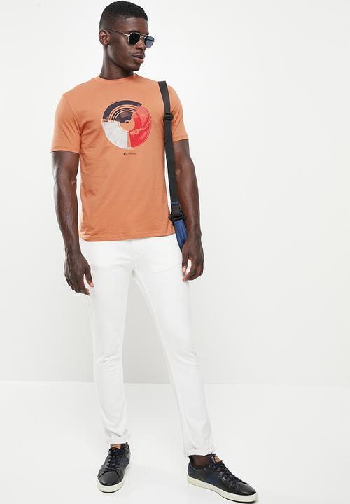 Ben Sherman - Music mash tee shirt - anise