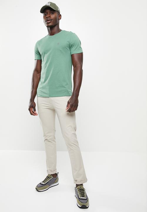 POLO - Men crew neck tee - green