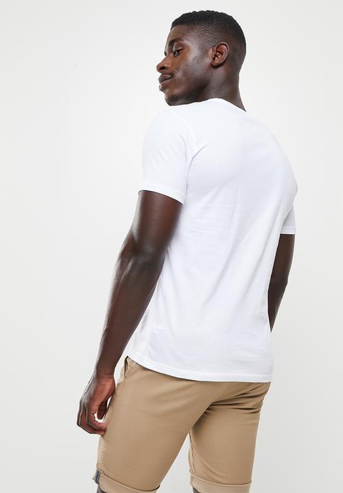 POLO - Men big pony tee  - white