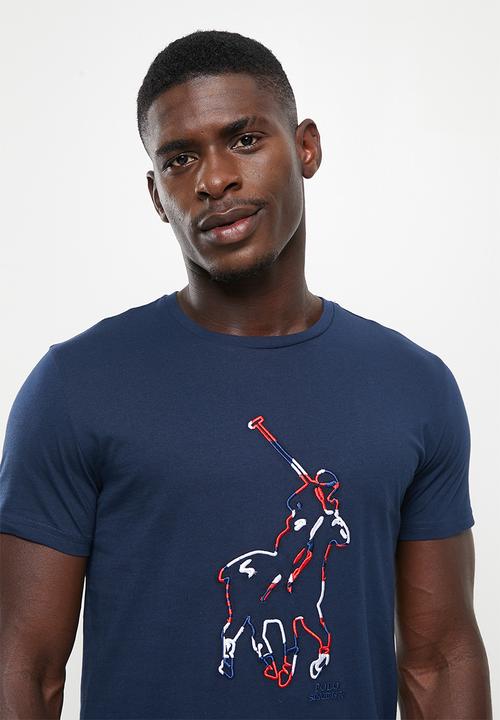 POLO - Men big pony tee - navy