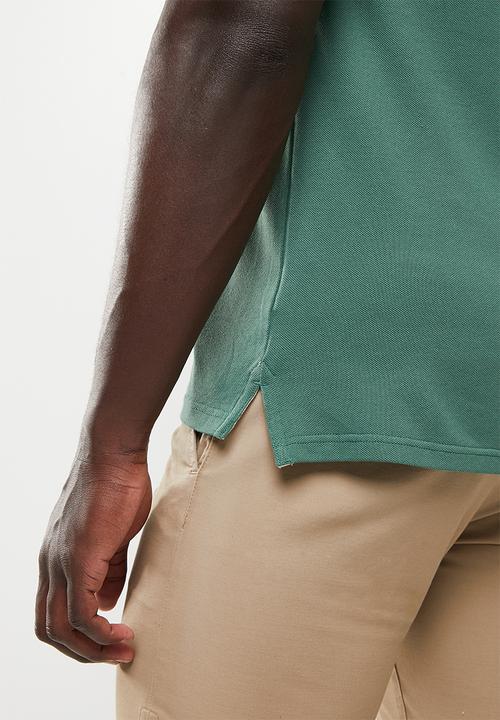 POLO - Men classic short sleeve golfer - green