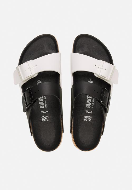 Birkenstock - Arizona split - black & white