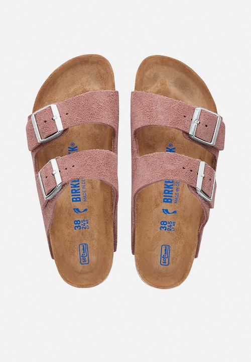 Birkenstock - Arizona sfb suede regular - pink clay