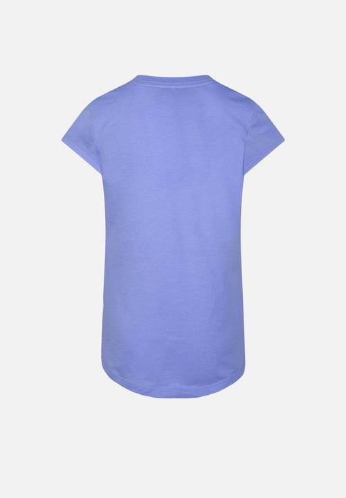 Nike - Nkg nike core heart ss tee - light thistle