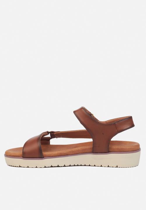Butterfly Feet - Benca 1 sandal - choc