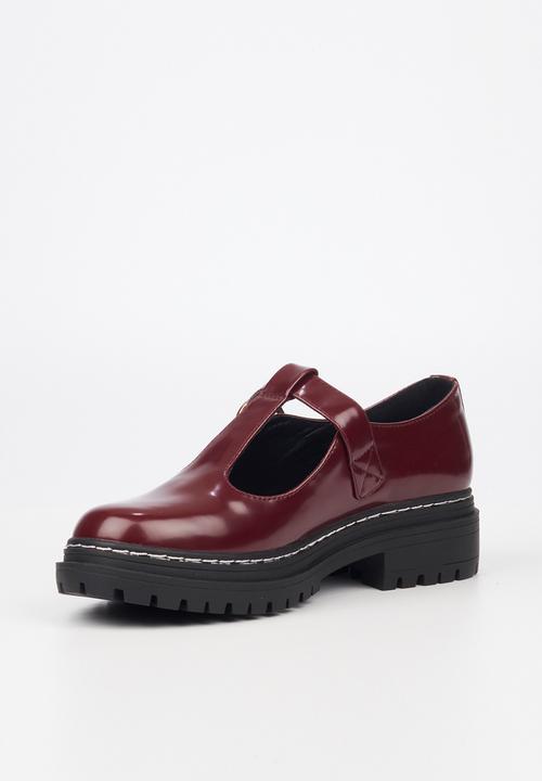 Rock & Co - Sway 1 mary jane - burgundy