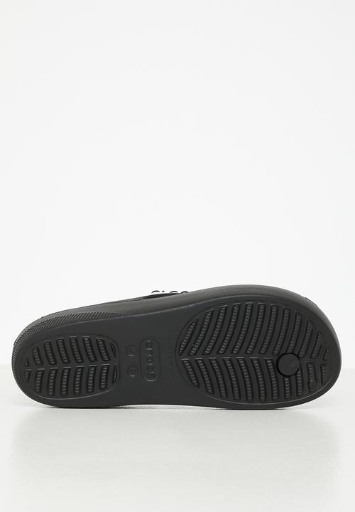 Crocs - Classic platform flip - black