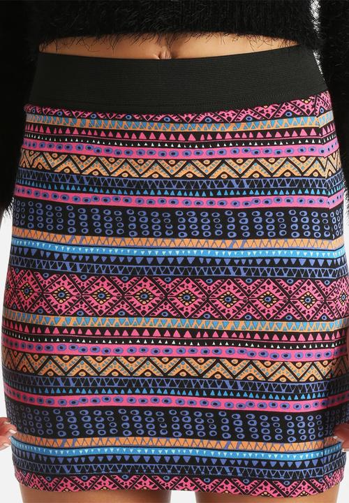 ONLY - Azteka Short Skirt