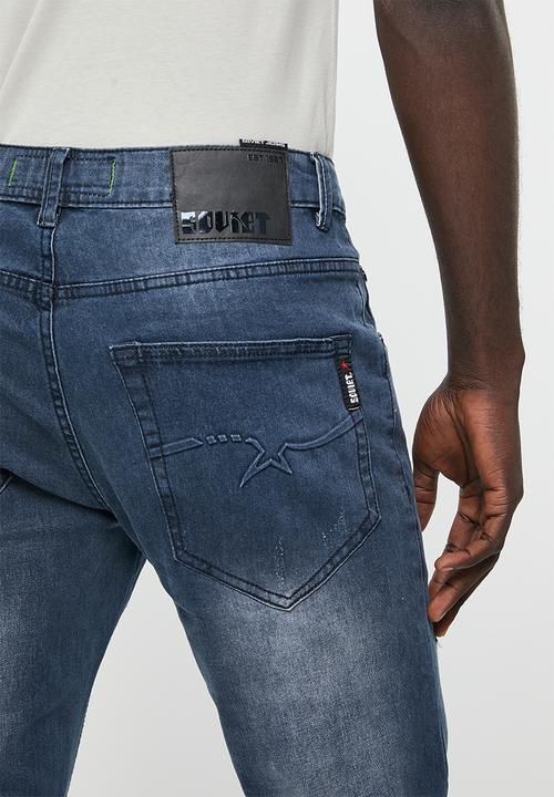 SOVIET - M layden slim leg denim - slate