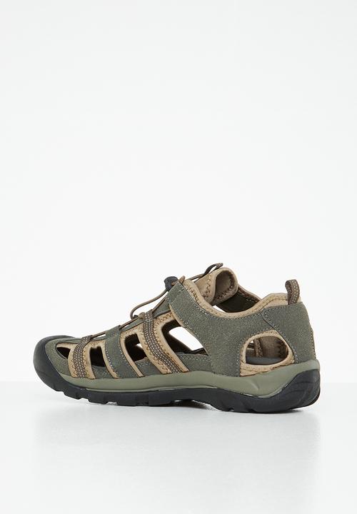 JEEP - Closed adv sandal - khaki