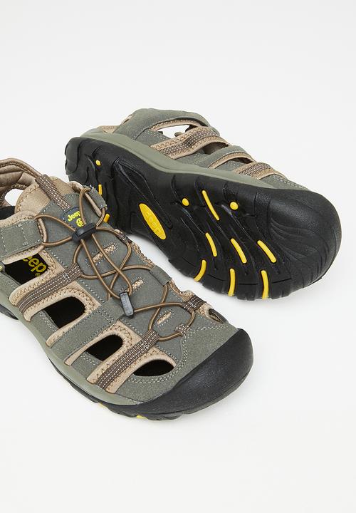 JEEP - Closed adv sandal - khaki