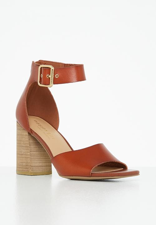 Madden Girl - Reveall block heel - cognac paris