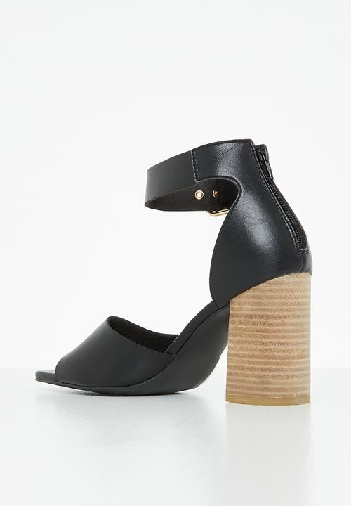 Madden Girl - Reveall block heel - black paris