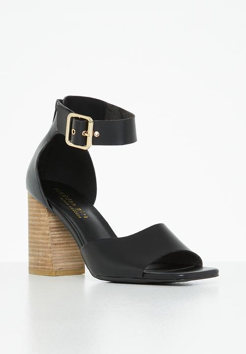 Madden Girl - Reveall block heel - black paris