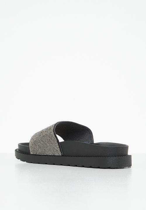 Viabeach - Kush 2 flatform slide - black