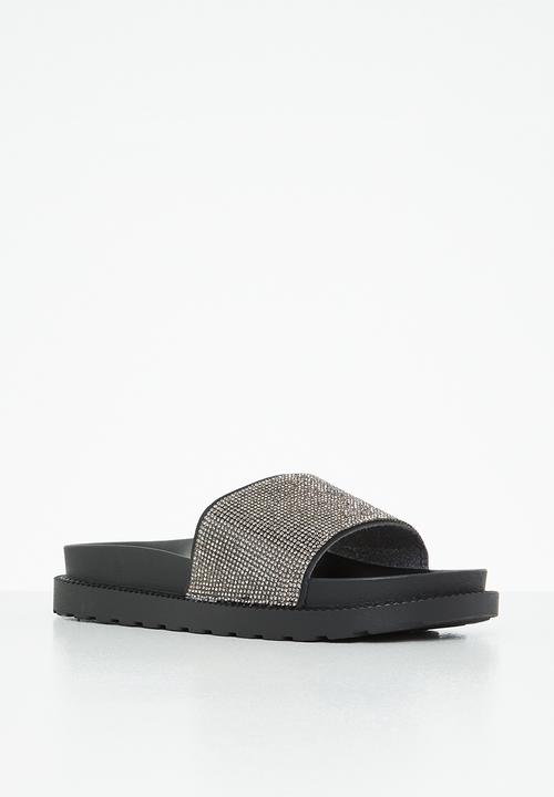 Viabeach - Kush 2 flatform slide - black