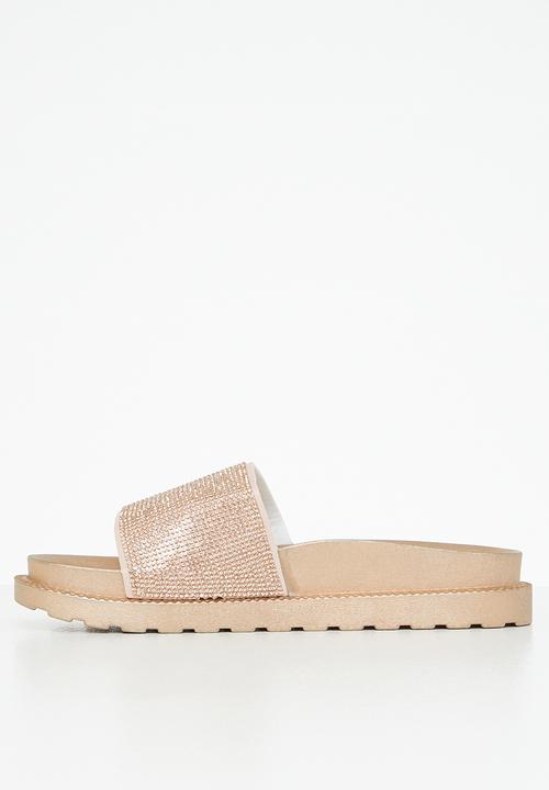 Viabeach - Kush 2 flatform slide - rose gold