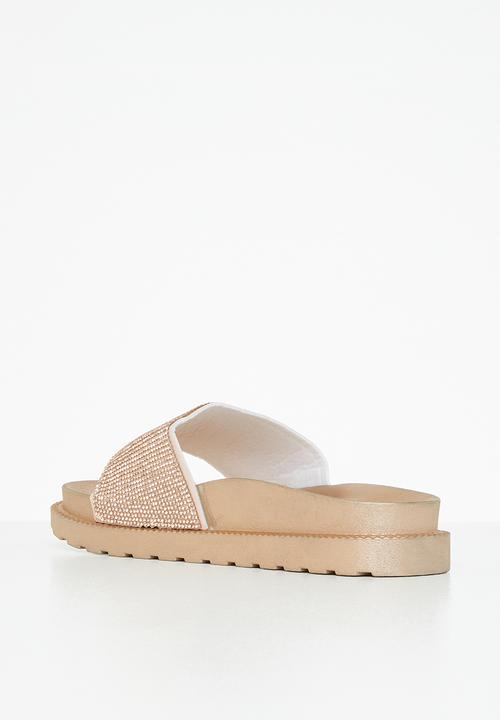Viabeach - Kush 2 flatform slide - rose gold