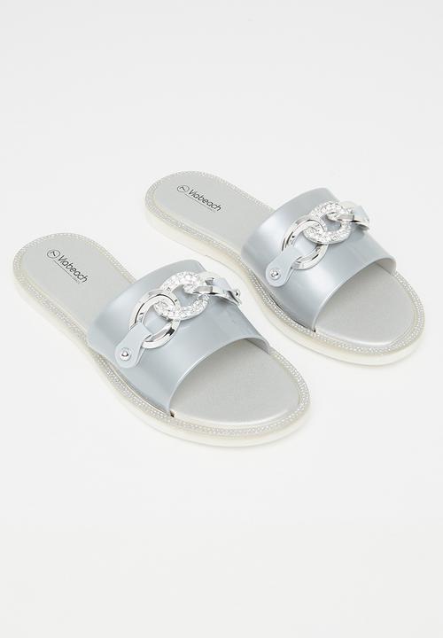 Viabeach - Mere 2 slide - silver
