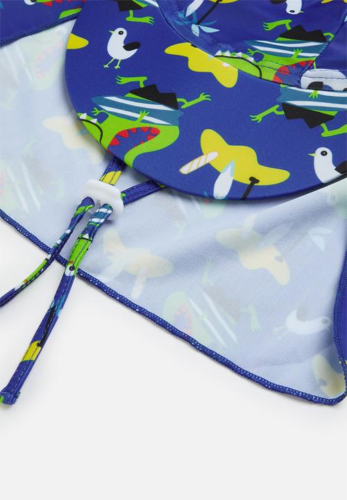 Pop Candy - Boys dino sim hat - blue