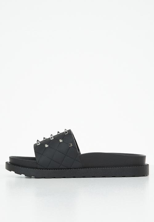 Viabeach - Kush 1 flatform slide - black