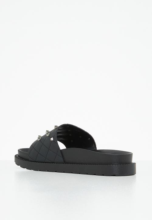 Viabeach - Kush 1 flatform slide - black
