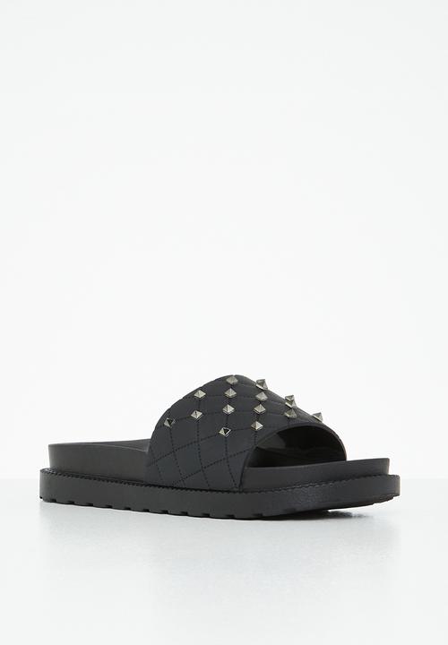 Viabeach - Kush 1 flatform slide - black