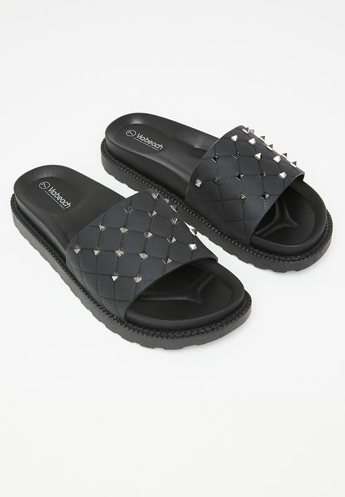 Viabeach - Kush 1 flatform slide - black