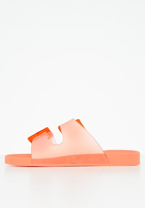Viabeach - Torrera 2 double strap slide - orange