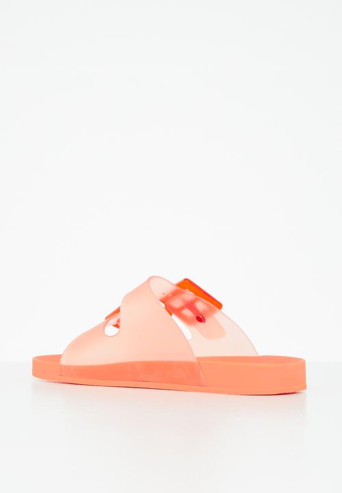 Viabeach - Torrera 2 double strap slide - orange