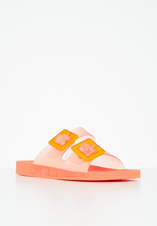 Viabeach - Torrera 2 double strap slide - orange