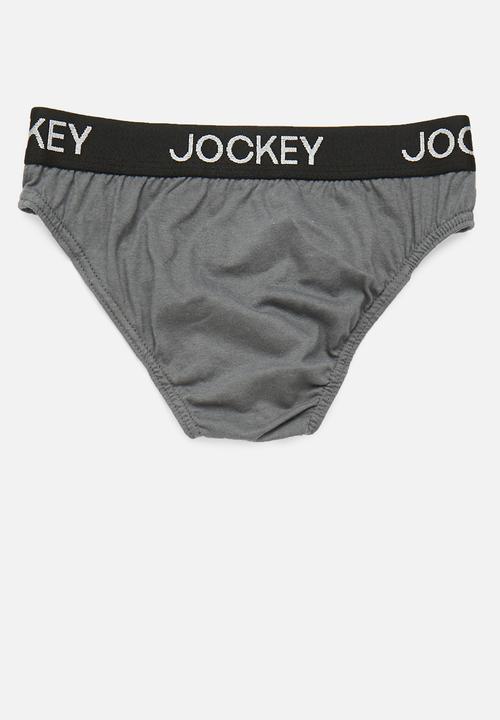 Jockey - 3 pack fancy boys jockey brief - multi