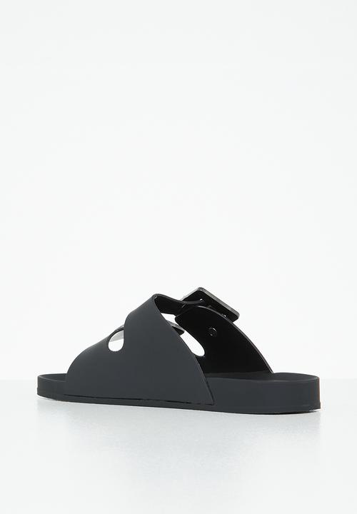 Viabeach - Torrera 2 double strap slide - black