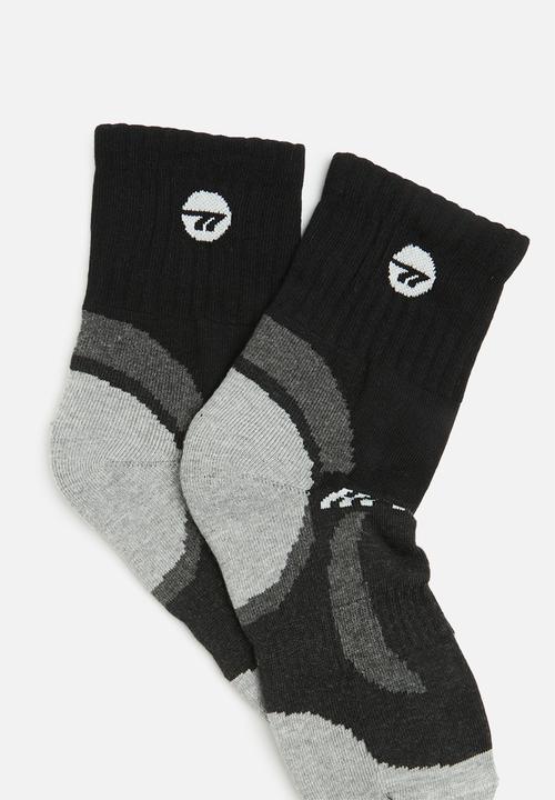 Hi-Tec - Exploration sock ii long - charcoal