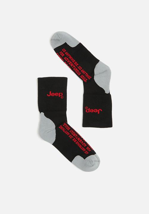JEEP - Jeep socks - black & grey