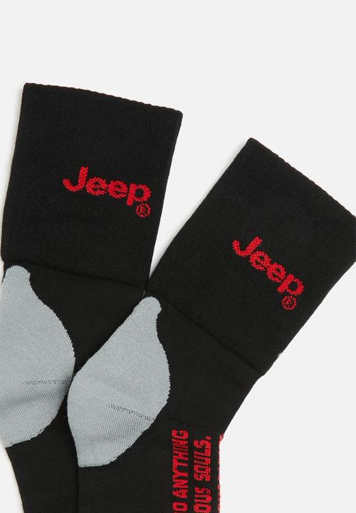 JEEP - Jeep socks - black & grey