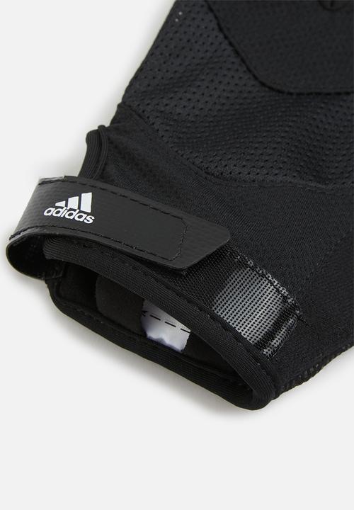 adidas Performance - Training glove - black & white